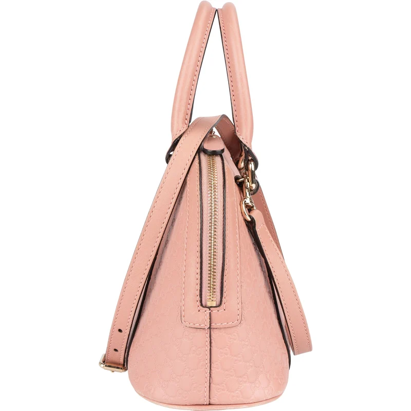 Gucci Microguccissima Leather Small Dome Satchel Handbag