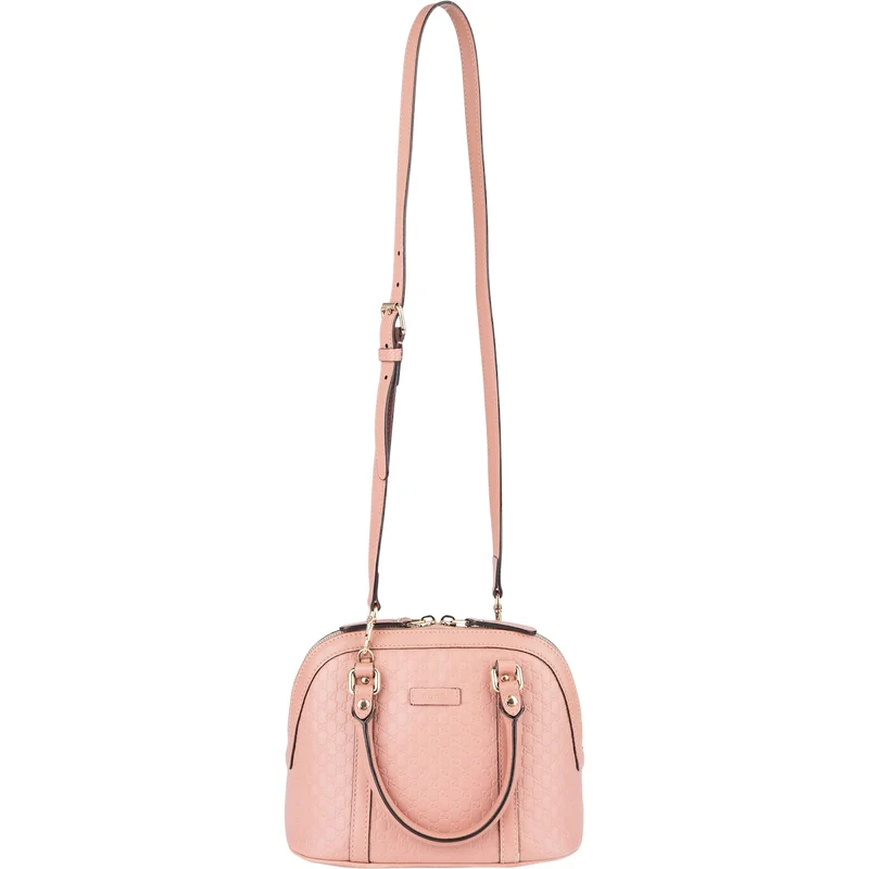 Gucci Microguccissima Leather Small Dome Satchel Handbag