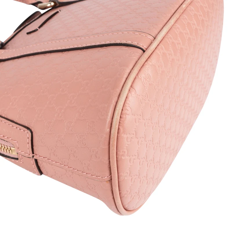 Gucci Microguccissima Leather Small Dome Satchel Handbag