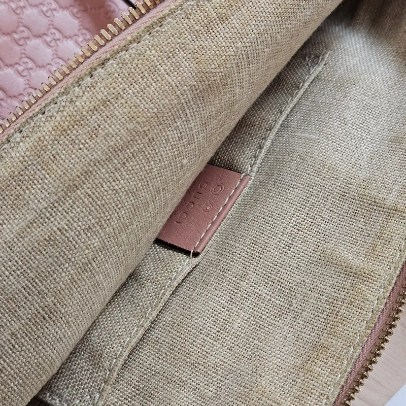 Gucci Microguccissima Leather Small Dome Satchel Handbag