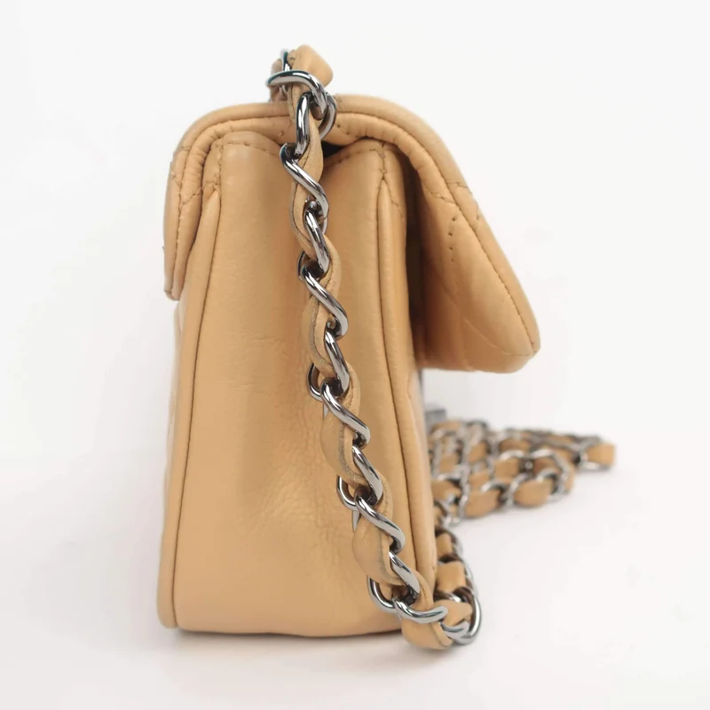 Vintage Chanel Caviar Mini Mademoiselle Flap Bag