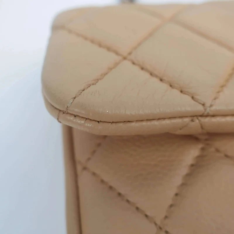 Vintage Chanel Caviar Mini Mademoiselle Flap Bag