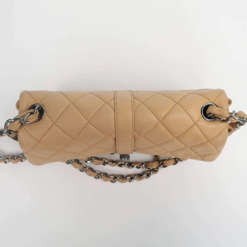 Vintage Chanel Caviar Mini Mademoiselle Flap Bag