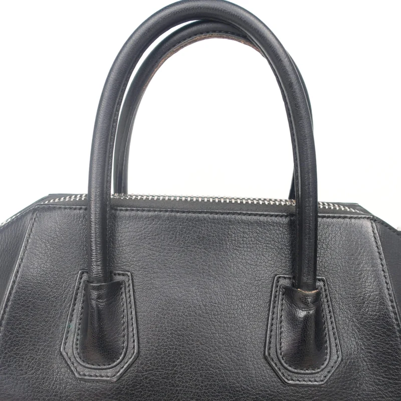 Givenchy Black Leather Small Antigona Satchel