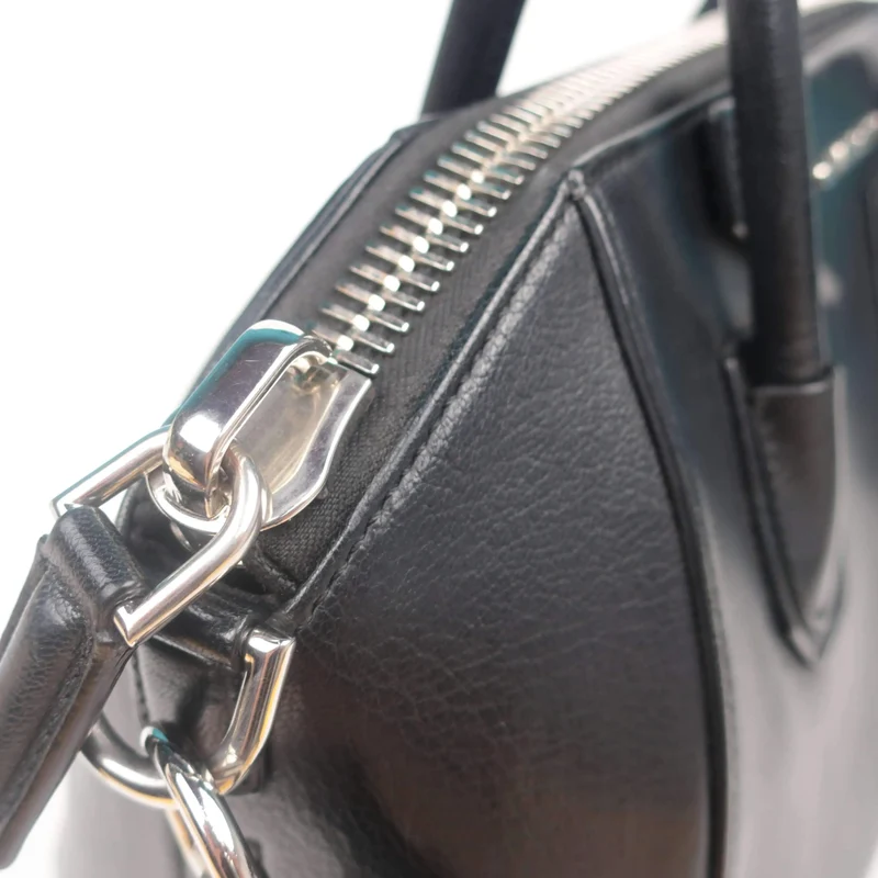 Givenchy Black Leather Small Antigona Satchel