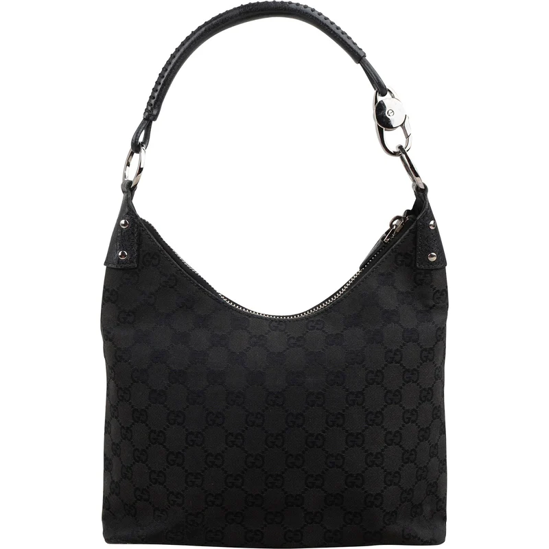 Gucci Monogram GG Canvas Hobo Shoulder Bag