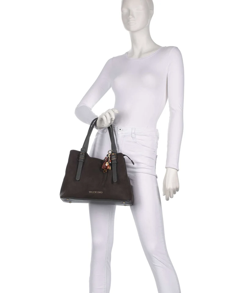 Valentino Bags Winnie Winter Shopper antracite