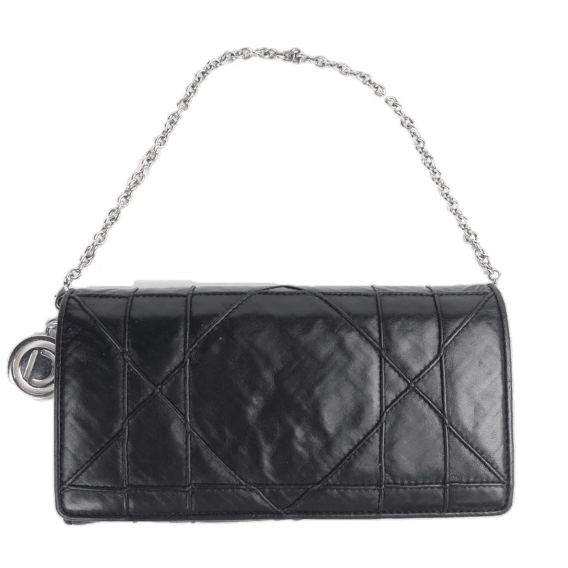 Dior Lambskin Leather Wallet on Chain WOC