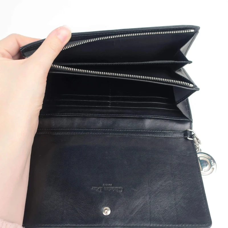 Dior Lambskin Leather Wallet on Chain WOC