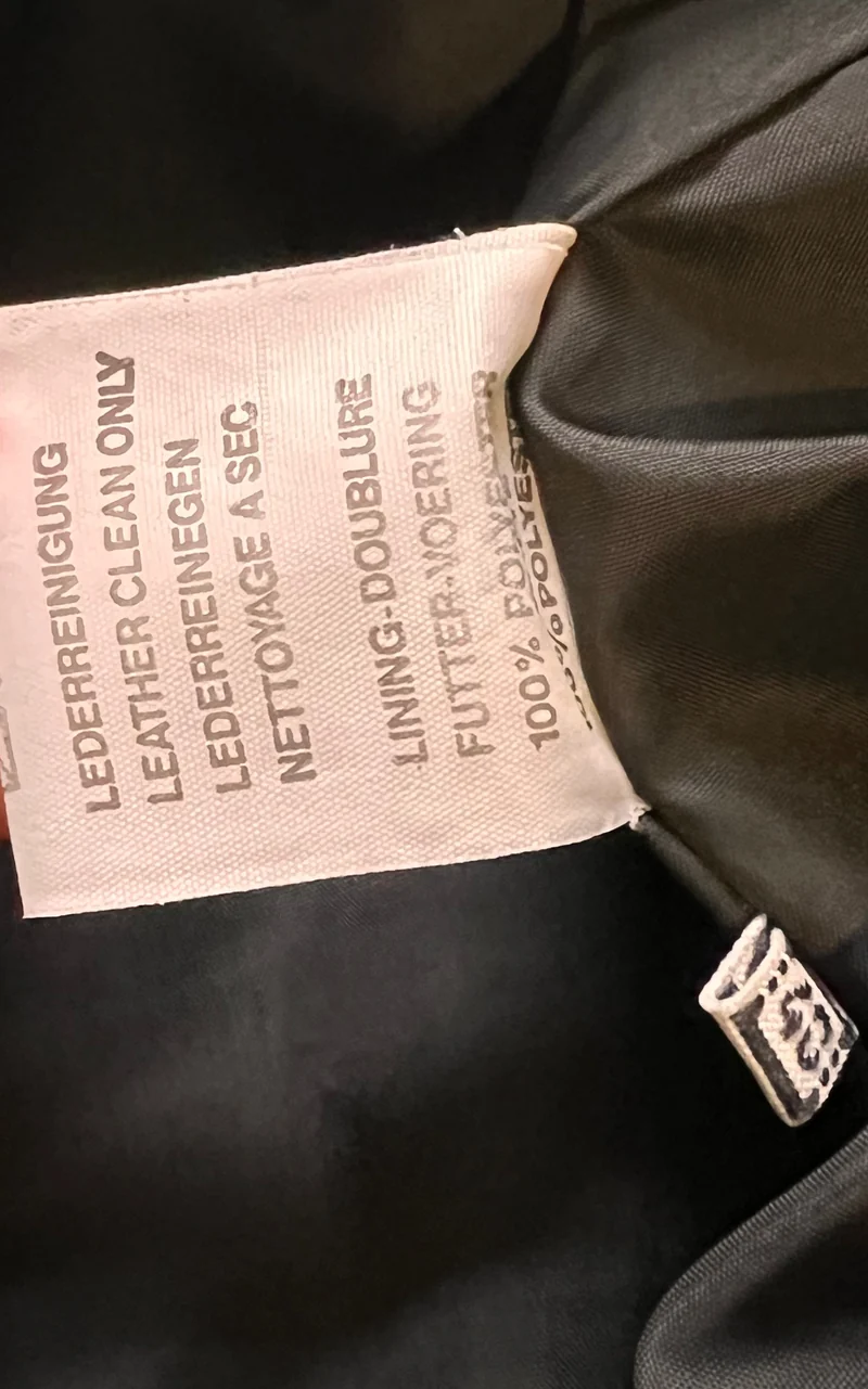 Vintage Leather Pants