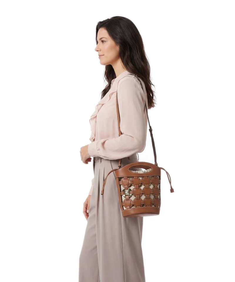 Le Tanneur Le Potier Bucket Handtasche tan