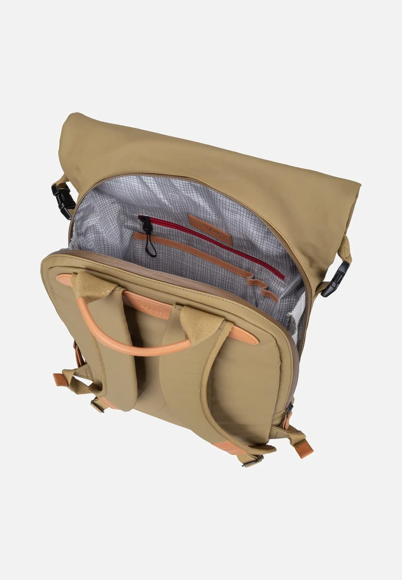 Fukui Olive Stone - Rolltop Rucksack