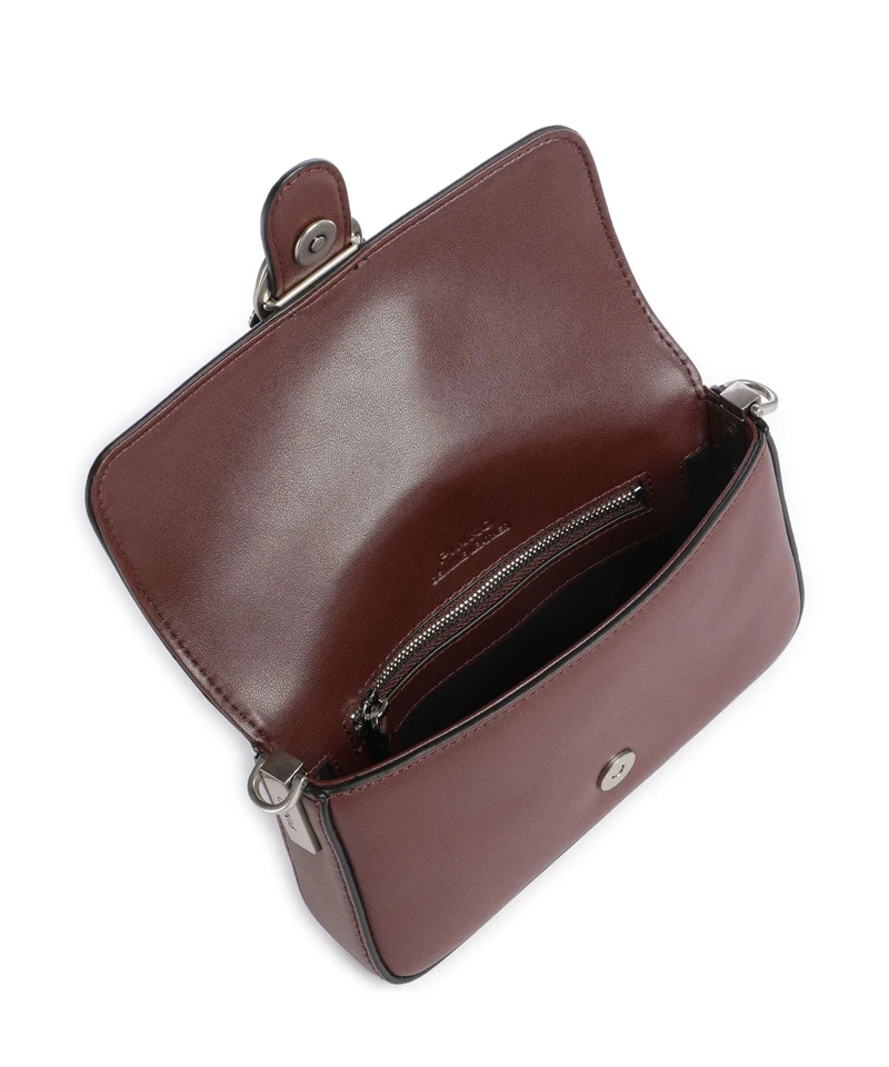 Pinko Love One Baby Schultertasche burgundy wine/old silver