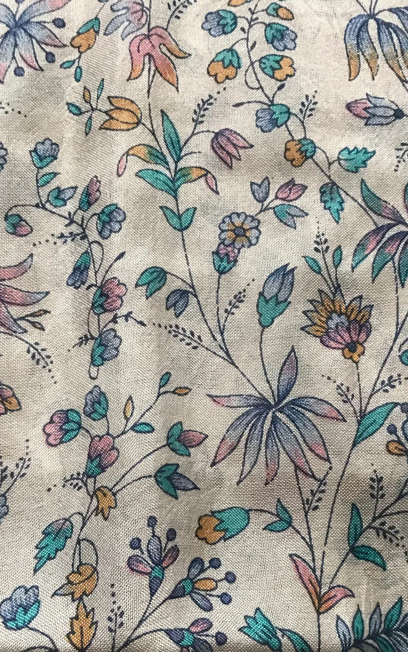 Lovely Maxi Dress Made from Recycled Sari-Silk