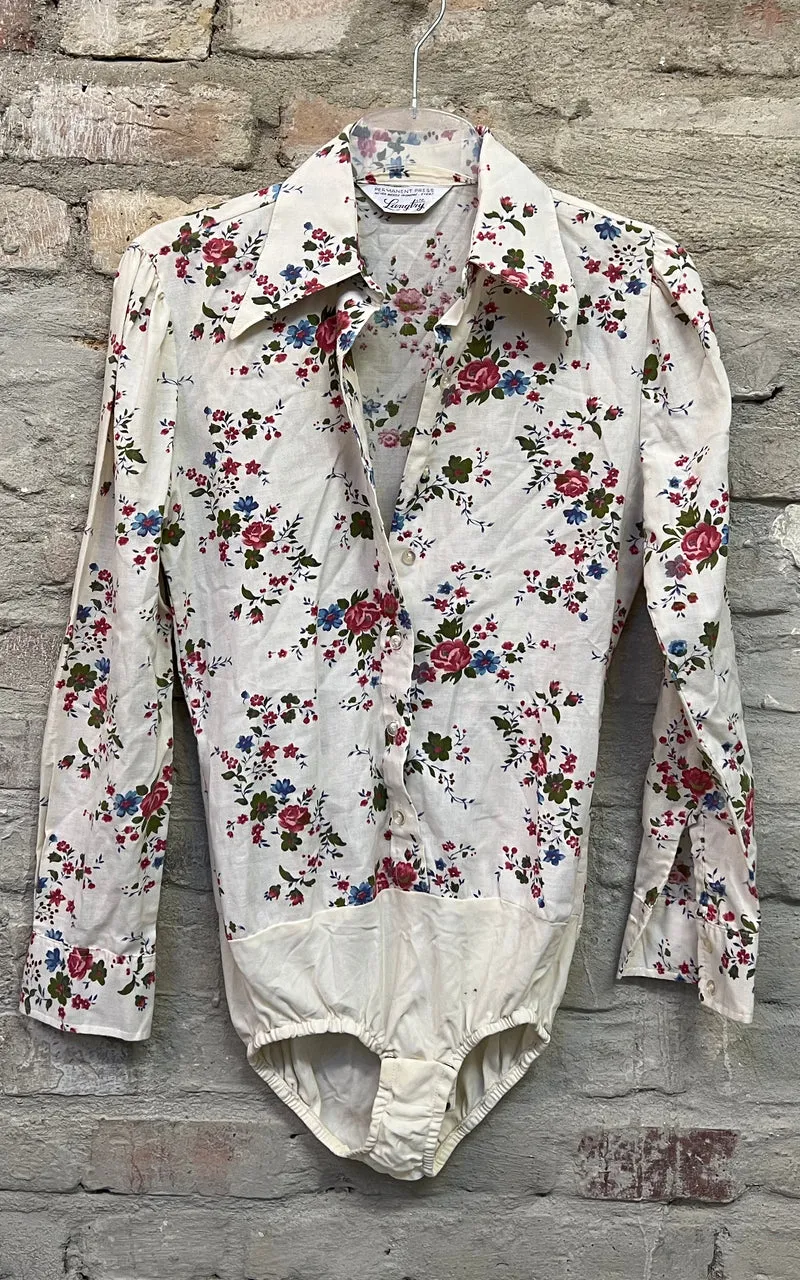 Vintage 70s Blouse Bodysuit