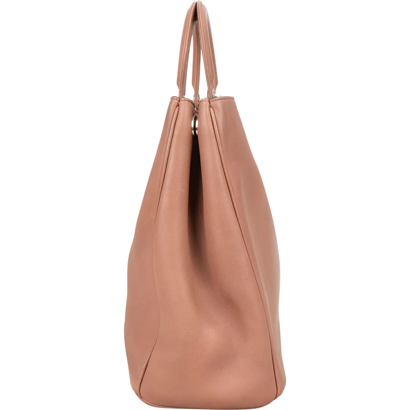 Christian Dior Calfskin Diorissimo Tote Handbag