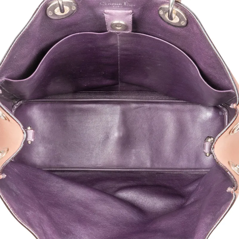 Christian Dior Calfskin Diorissimo Tote Handbag