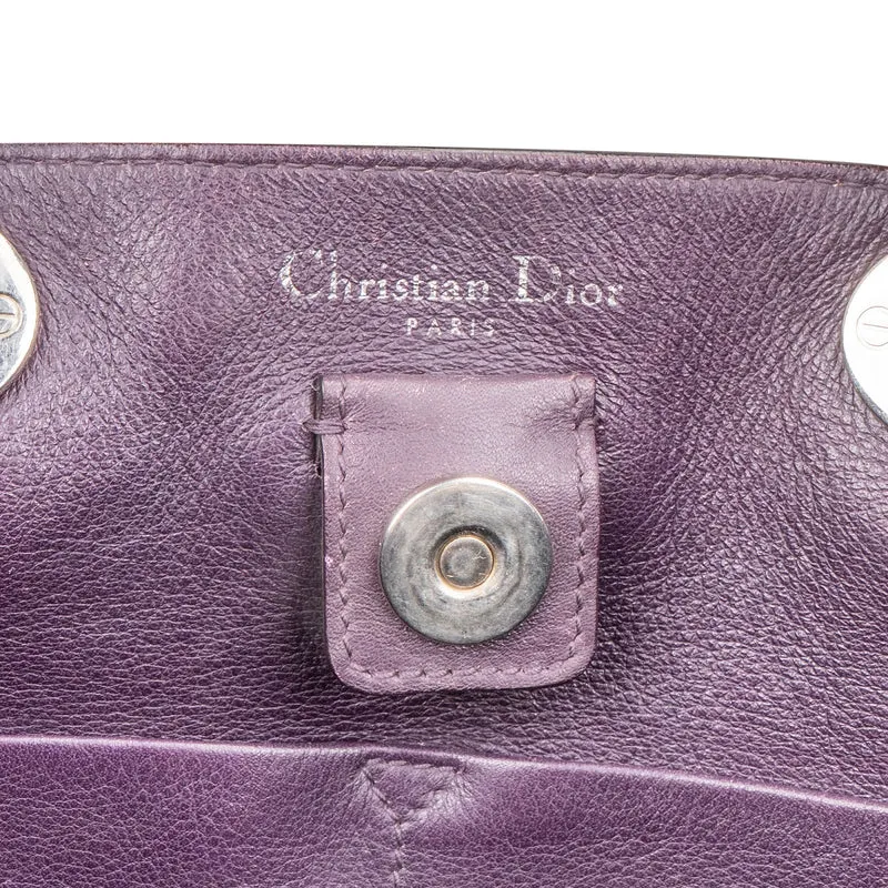 Christian Dior Calfskin Diorissimo Tote Handbag