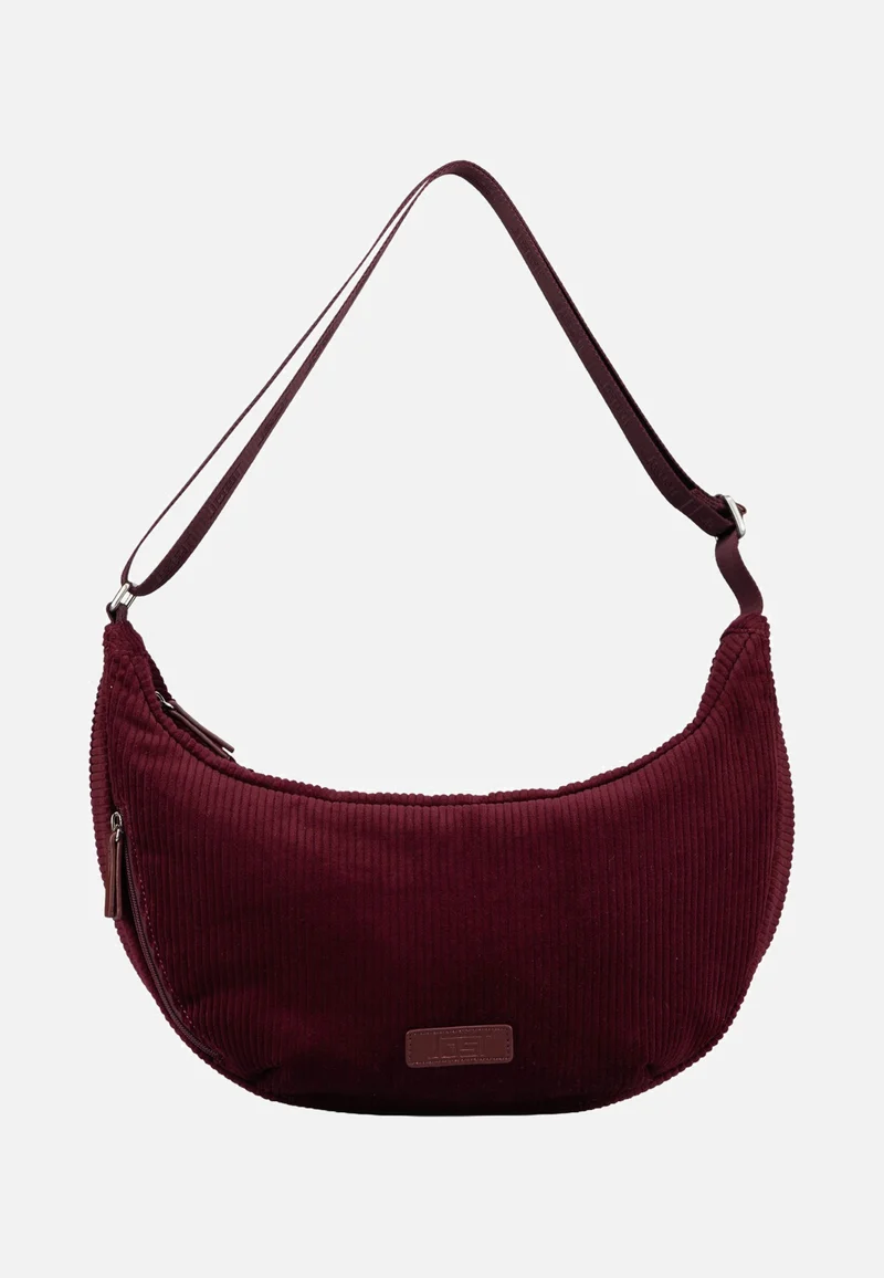 Cord 3165 Burgundy - Hobo Bag