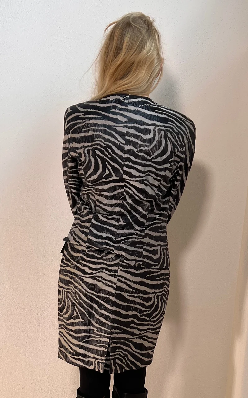 Vintage 90s Zebra Costume