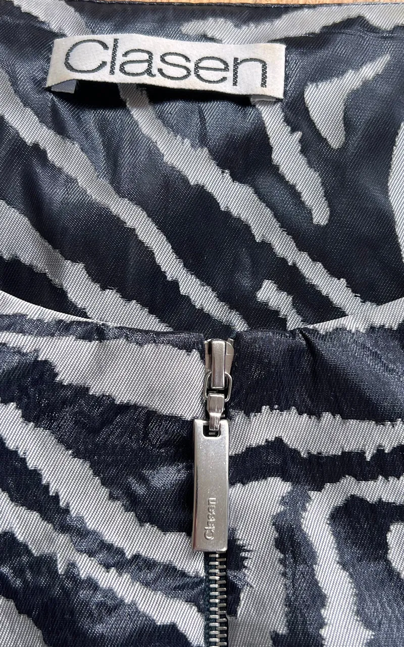 Vintage 90s Zebra Costume