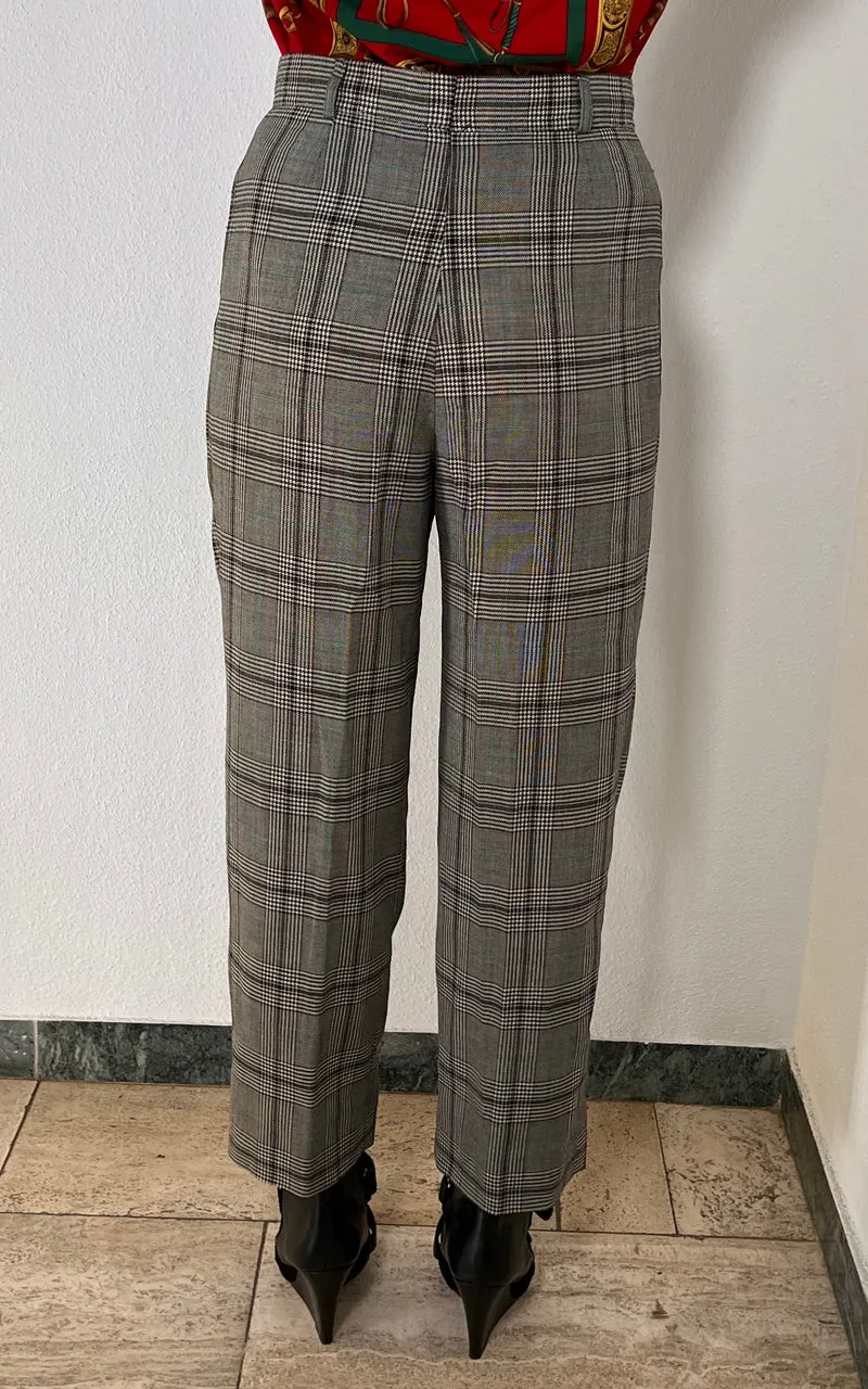 Vintage Escada Tartan Pants