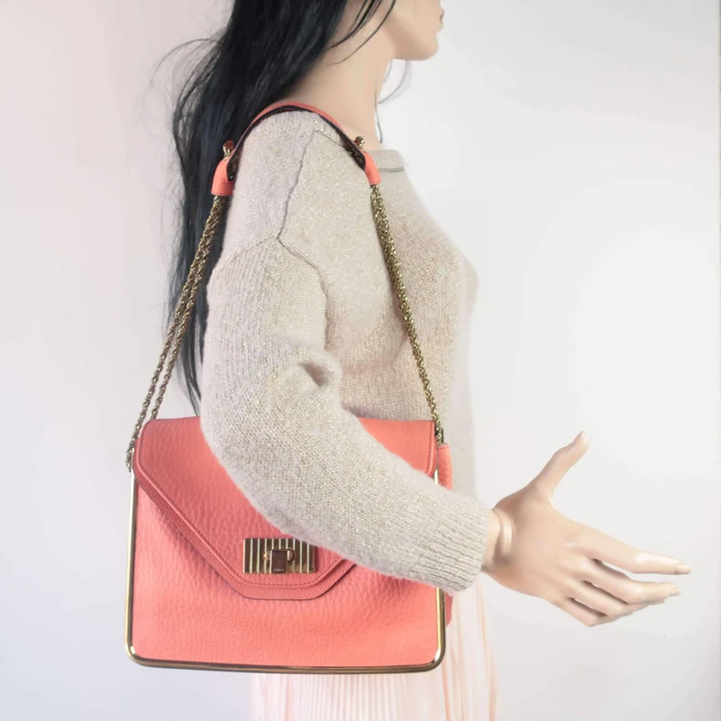 Chloe Sally Calf Leather Bag