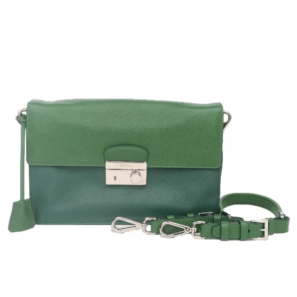 Prada Saffiano Leather Shoulder Bag