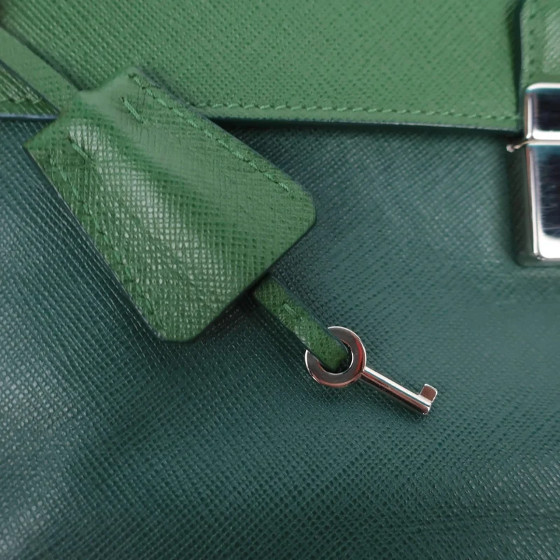 Prada Saffiano Leather Shoulder Bag