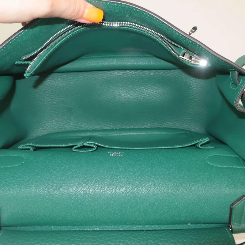 Hermes Jypsiere 28 Malachite bag 2013 Q square