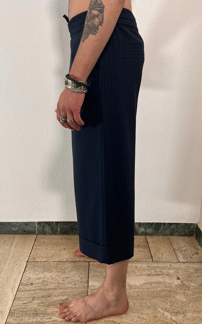 Vintage Emporio Armani 7/8 Pinstripe Pants
