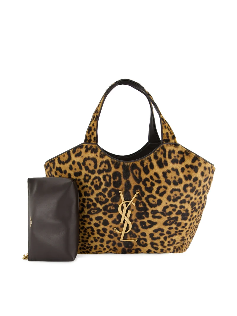 SAINT LAURENT Borsa Icare Media In Pelle