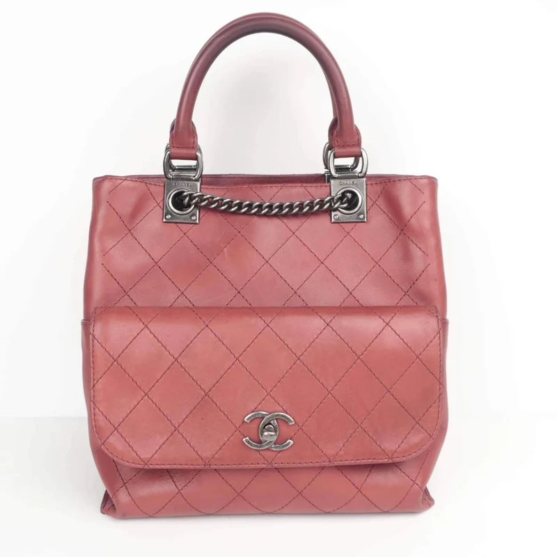 Chanel Smooth Calfskin Backpack With Top Handle S/S 2016