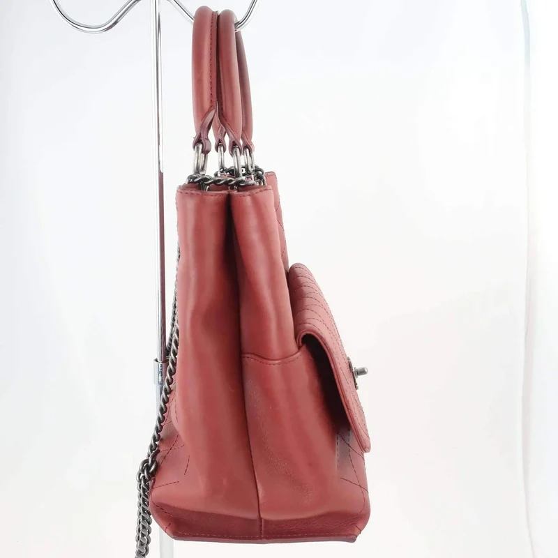 Chanel Smooth Calfskin Backpack With Top Handle S/S 2016