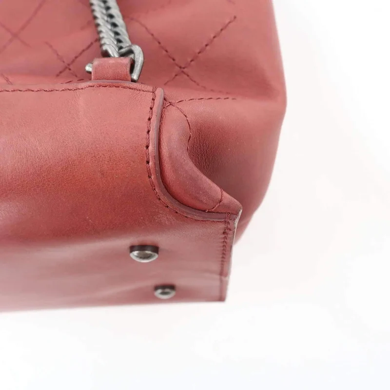 Chanel Smooth Calfskin Backpack With Top Handle S/S 2016