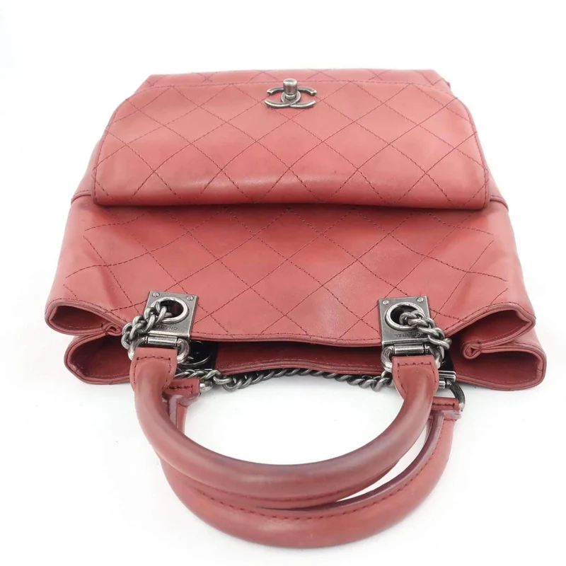 Chanel Smooth Calfskin Backpack With Top Handle S/S 2016
