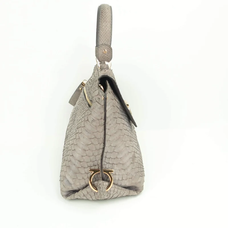 Salvatore Ferragamo Sofia Medium Python Bag