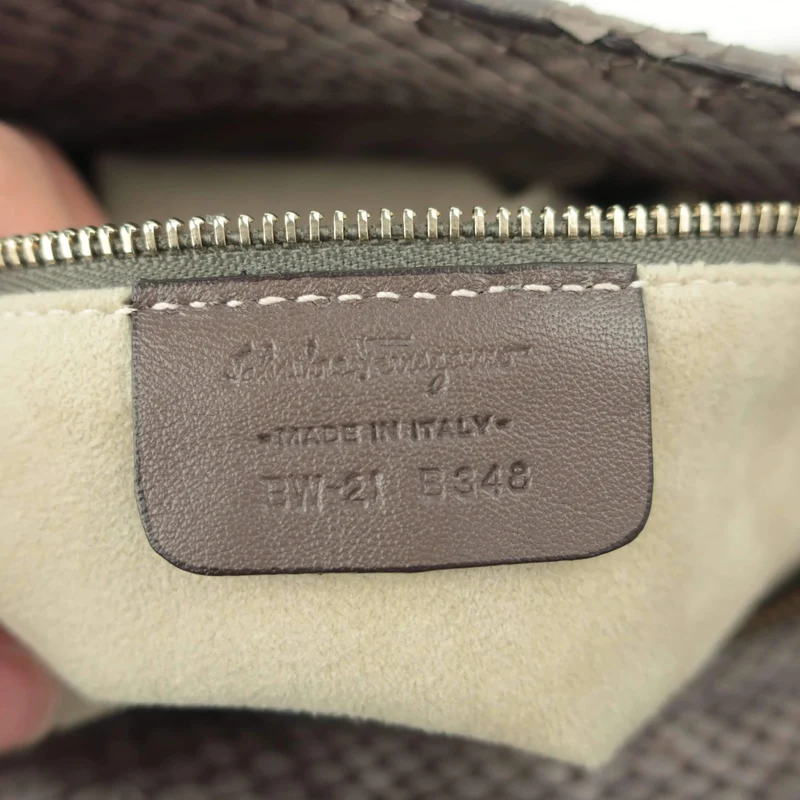 Salvatore Ferragamo Sofia Medium Python Bag