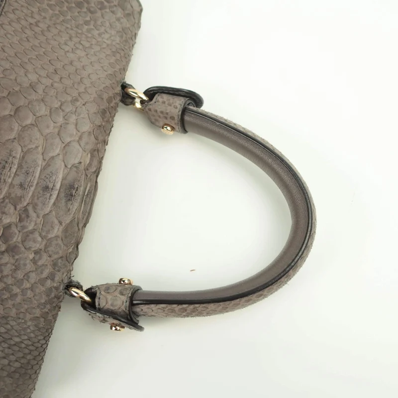 Salvatore Ferragamo Sofia Medium Python Bag