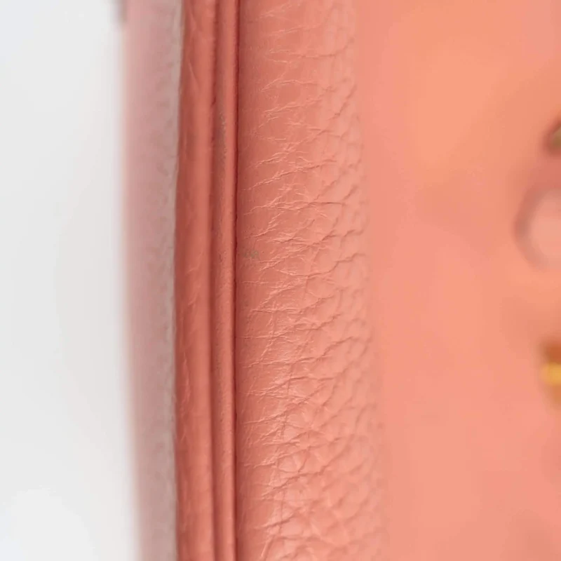Hermes Birkin 40 Clemence Crevette GHW