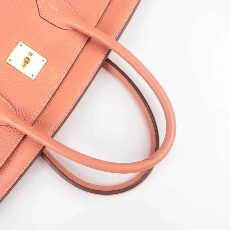 Hermes Birkin 40 Clemence Crevette GHW