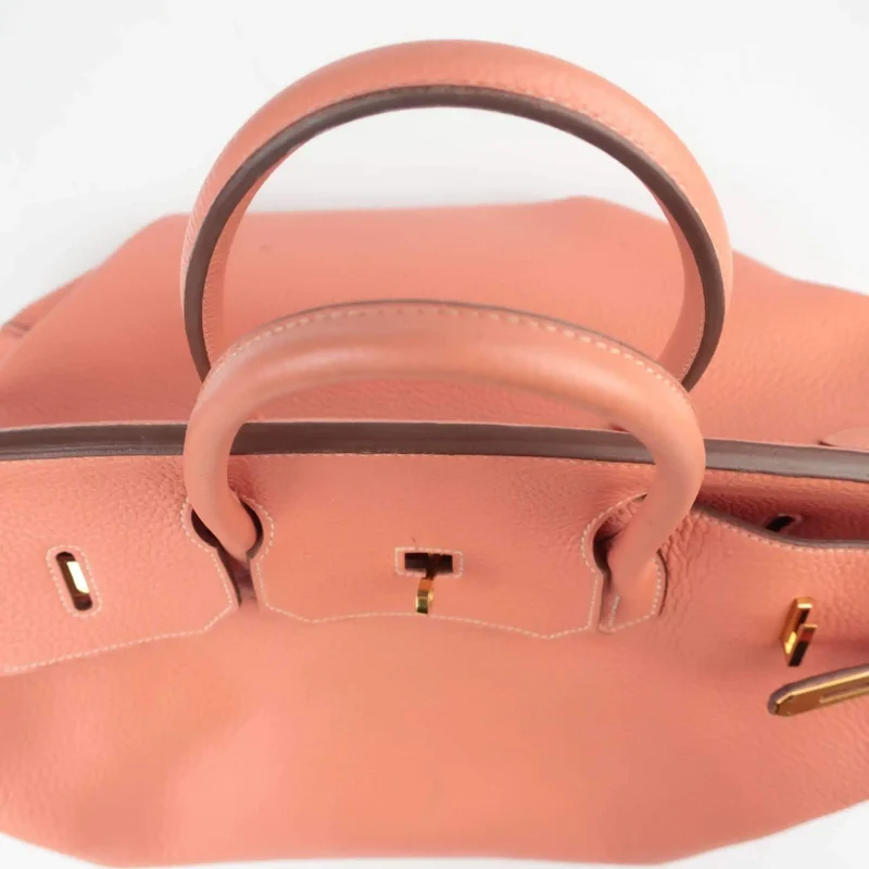 Hermes Birkin 40 Clemence Crevette GHW