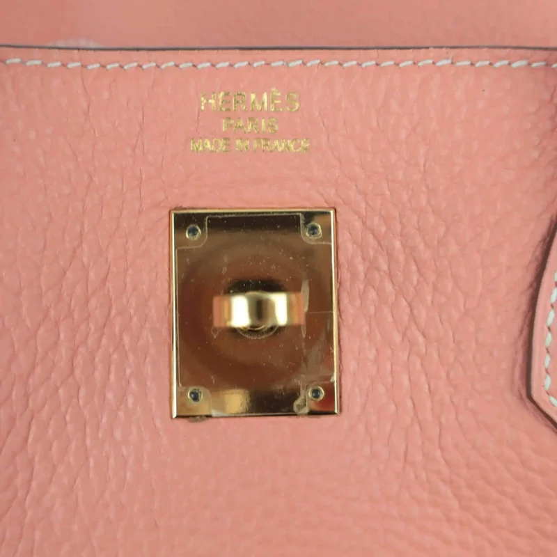 Hermes Birkin 40 Clemence Crevette GHW