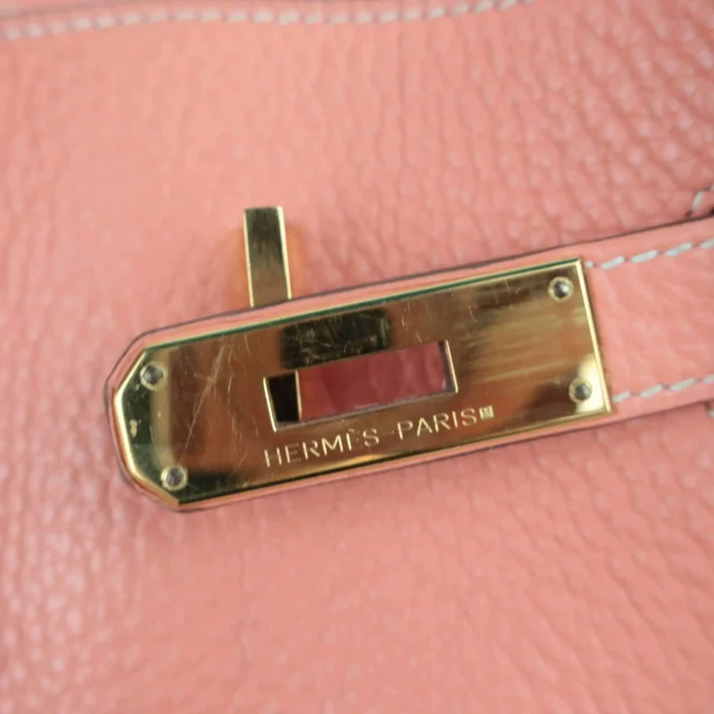 Hermes Birkin 40 Clemence Crevette GHW