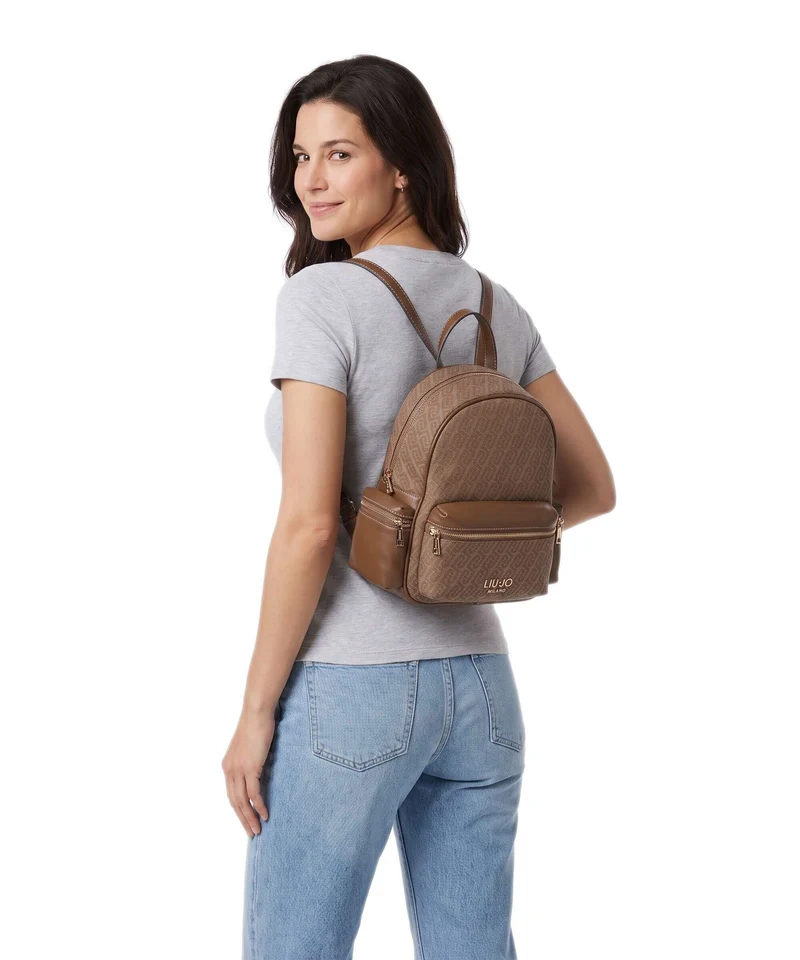 Liu Jo Evrim M Rucksack naturale