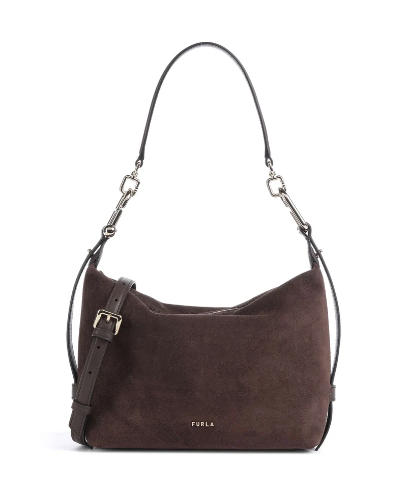 Furla Tonie Mini Schultertasche toni cioccolato
