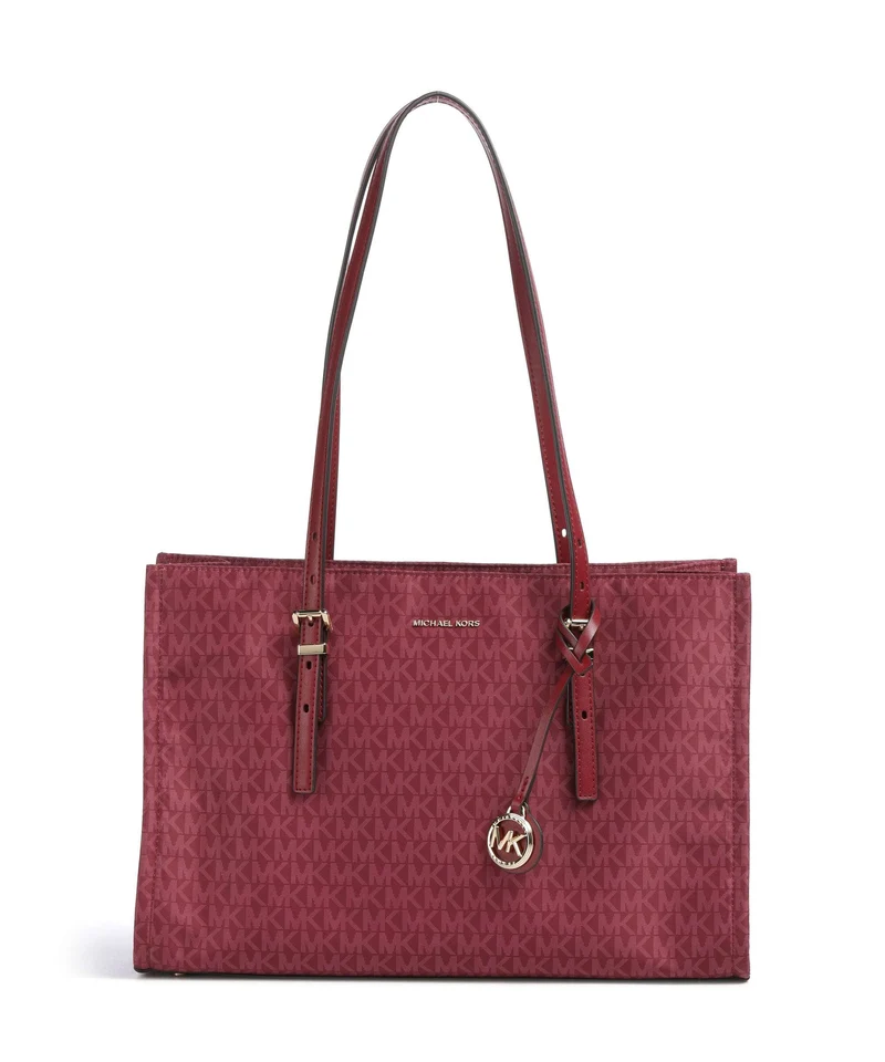 Michael Kors Zadie Medium Shopper deep red