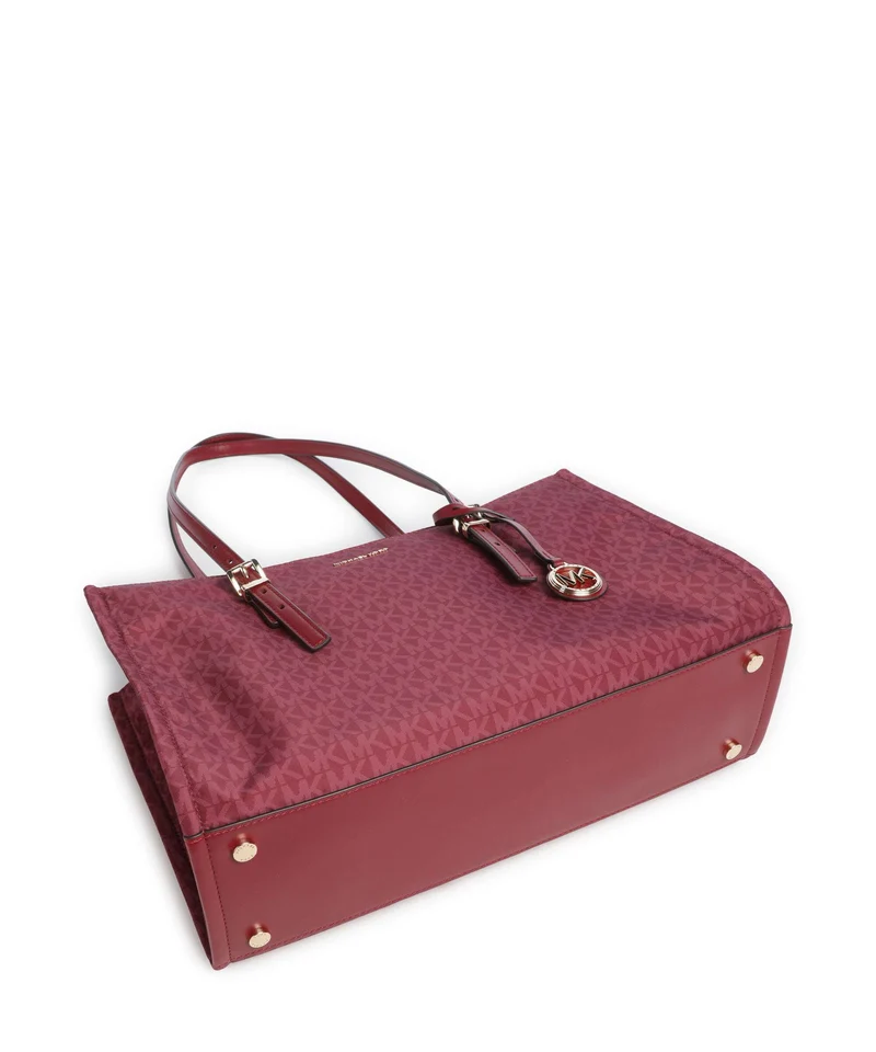 Michael Kors Zadie Medium Shopper deep red