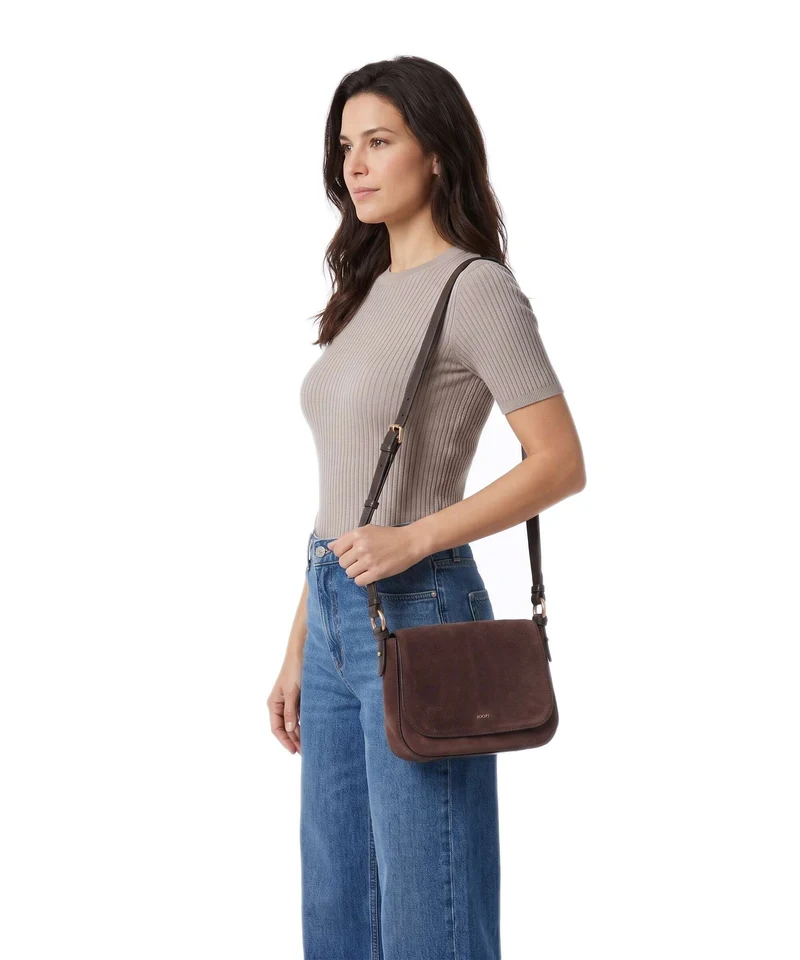 JOOP! Sofista Dolce Esmera Umhängetasche darkbrown