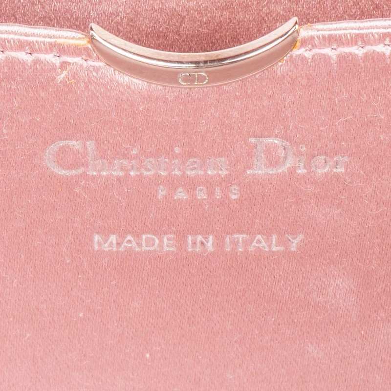 Christian Dior Crystal Embellished Box Clutch Bag